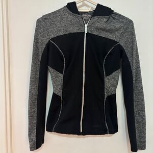 BEBE Sports Jacket - Black and Grey - XS